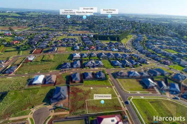 Second view of Homely land listing, 21 Thames Avenue, Drouin VIC 3818
