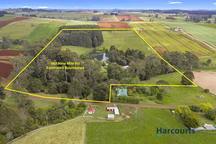 Main view of Homely rural property listing, 542 Nine Mile Road, West Pine TAS 7316