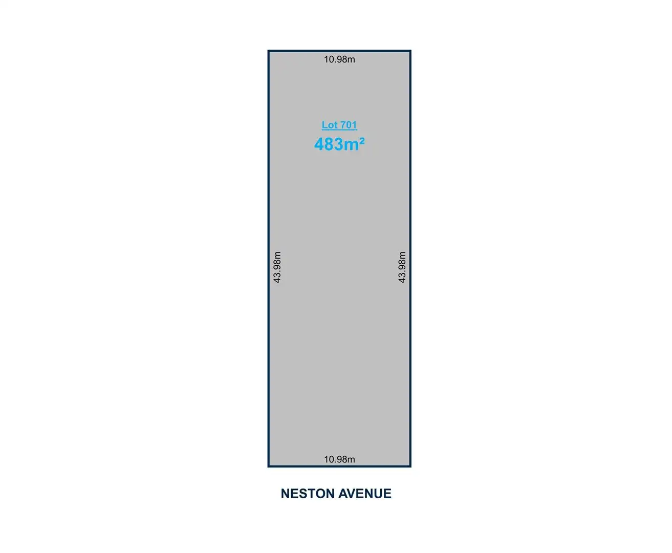 Main view of Homely land listing, Lot 701 Neston Avenue, Plympton SA 5038