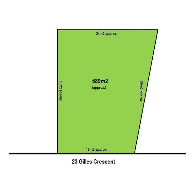 Main view of Homely land listing, 23 Gilles Crescent, Hillcrest SA 5086