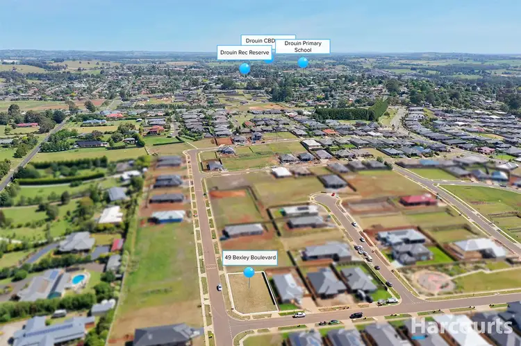 Fourth view of Homely land listing, 49 Bexley Boulevard, Drouin VIC 3818