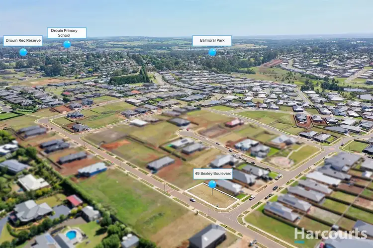 Fifth view of Homely land listing, 49 Bexley Boulevard, Drouin VIC 3818