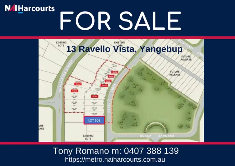 Main view of Homely land listing, 13 Ravello Vista, Yangebup WA 6164