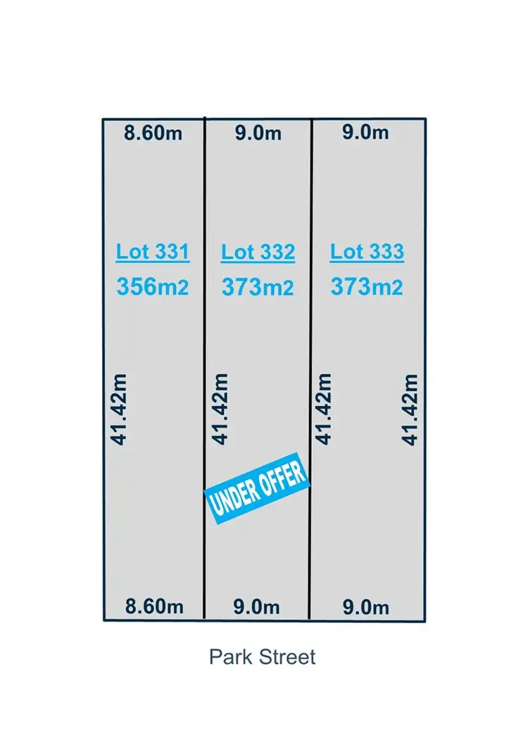 Main view of Homely land listing, Lots 331 - 333 Park Street, Campbelltown SA 5074