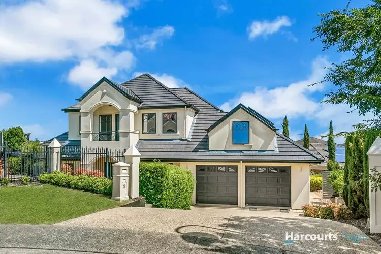 Main view of Homely house listing, 4 Pinyon Court, Flagstaff Hill SA 5159