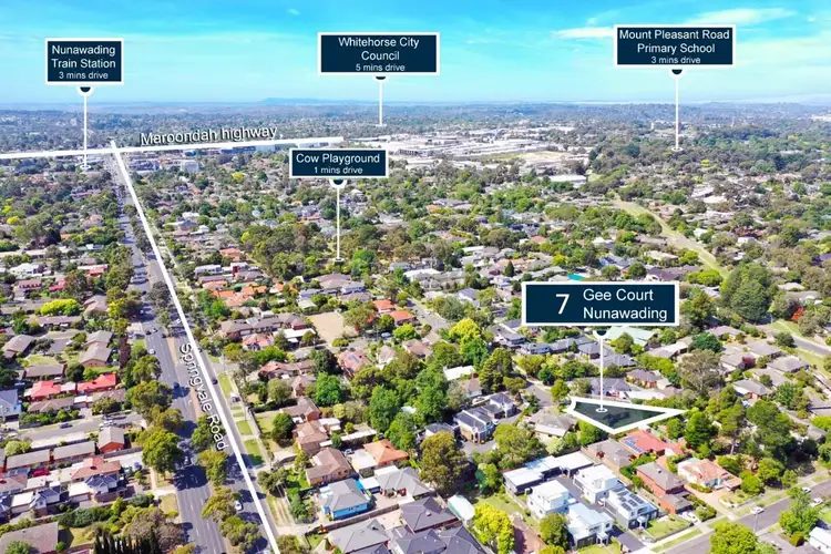 Third view of Homely land listing, 1 & 2/7 Gee Court, Nunawading VIC 3131