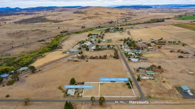 Third view of Homely land listing, 5 Thomas Street, Tunbridge TAS 7120