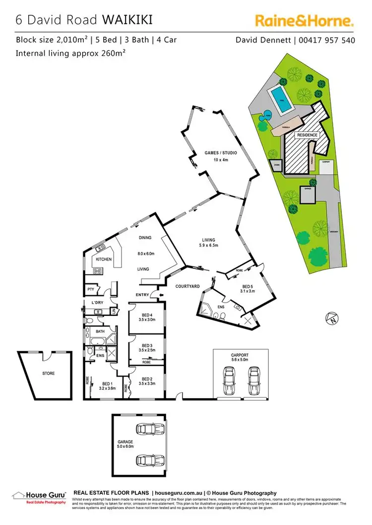Fifth view of Homely house listing, 6 David Road, Waikiki WA 6169