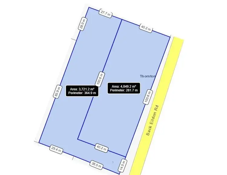 Second view of Homely land listing, 3-9 Back Eildon Road, Thornton VIC 3712