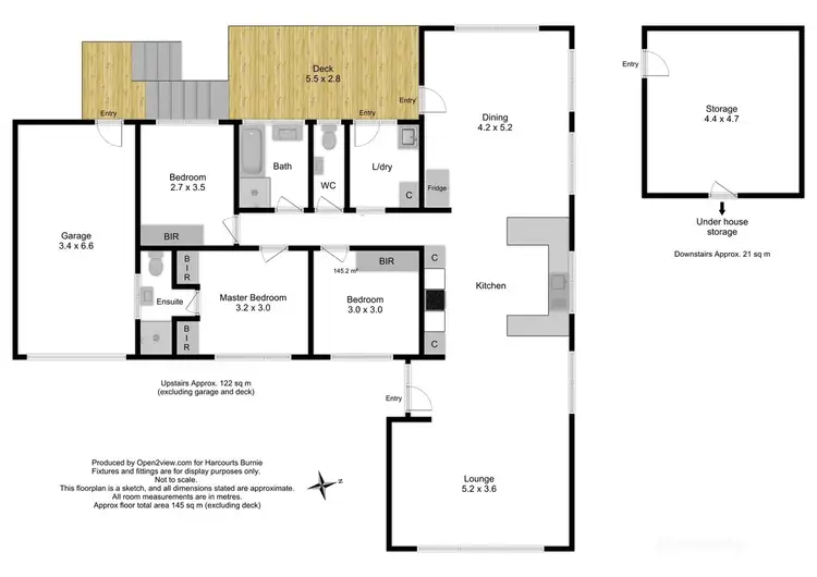Second view of Homely house listing, 8 Ritchie Avenue, Downlands TAS 7320