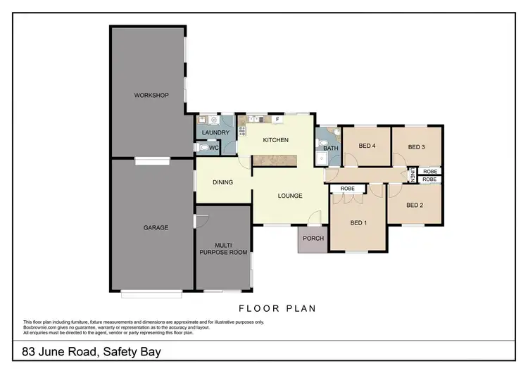 Second view of Homely house listing, 83 June Road, Safety Bay WA 6169