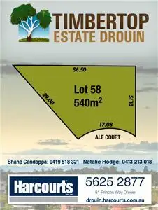 Lot 58 Alf Court, Drouin VIC 3818