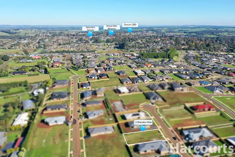 Fourth view of Homely land listing, 3 Sheraton Rise, Drouin VIC 3818