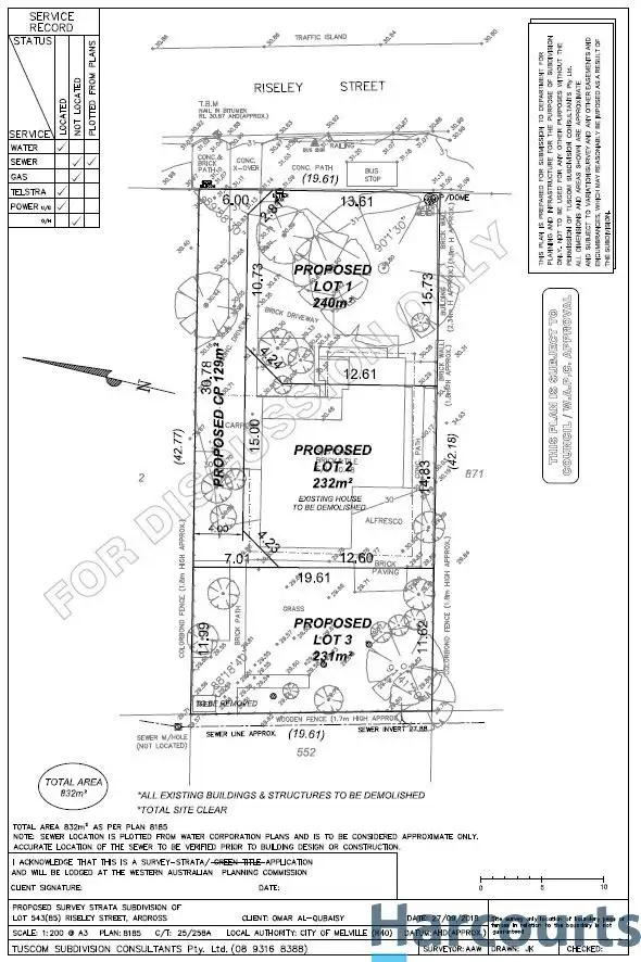 Fifth view of Homely land listing, A, B & C/85 Riseley Street, Ardross WA 6153