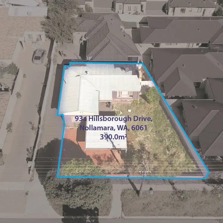 Second view of Homely land listing, 93 Hillsborough Drive, Nollamara WA 6061