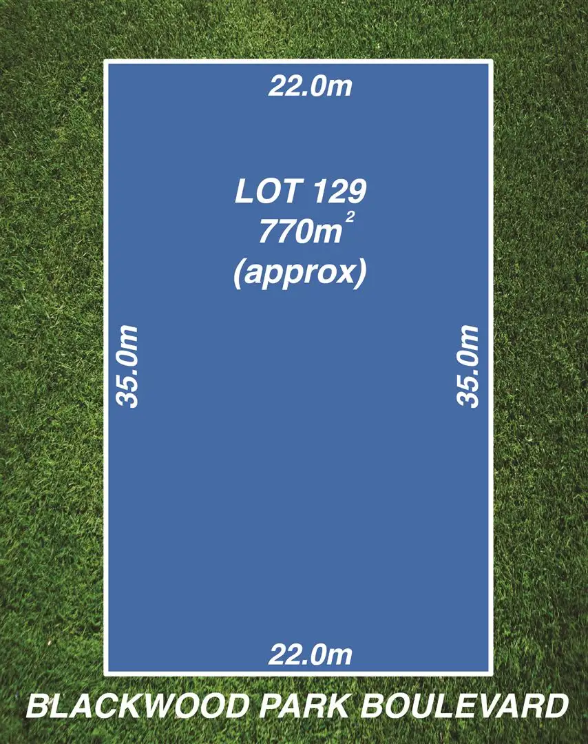 Main view of Homely land listing, Lot 129/81 Blackwood Park Blvd, Craigburn Farm SA 5051