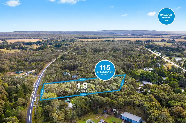 Second view of Homely house listing, 115 Grevillea Drive, Enfield VIC 3352