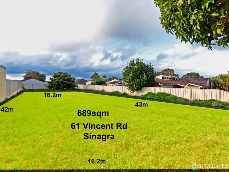 Third view of Homely land listing, 61 Vincent Road, Sinagra WA 6065