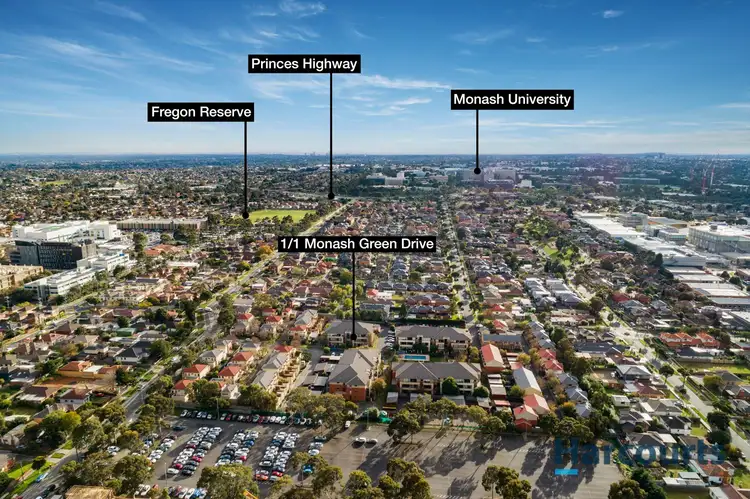 Third view of Homely apartment listing, 1/1 Monash Green Drive, Clayton VIC 3168