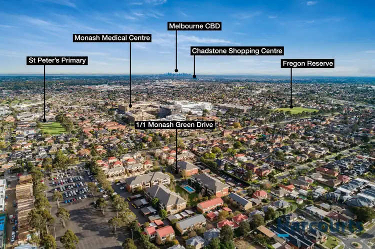 Fourth view of Homely apartment listing, 1/1 Monash Green Drive, Clayton VIC 3168