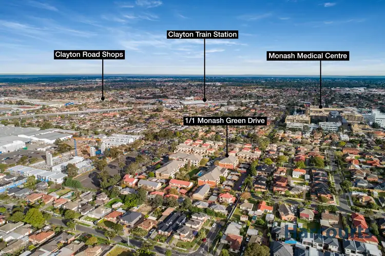 Fifth view of Homely apartment listing, 1/1 Monash Green Drive, Clayton VIC 3168
