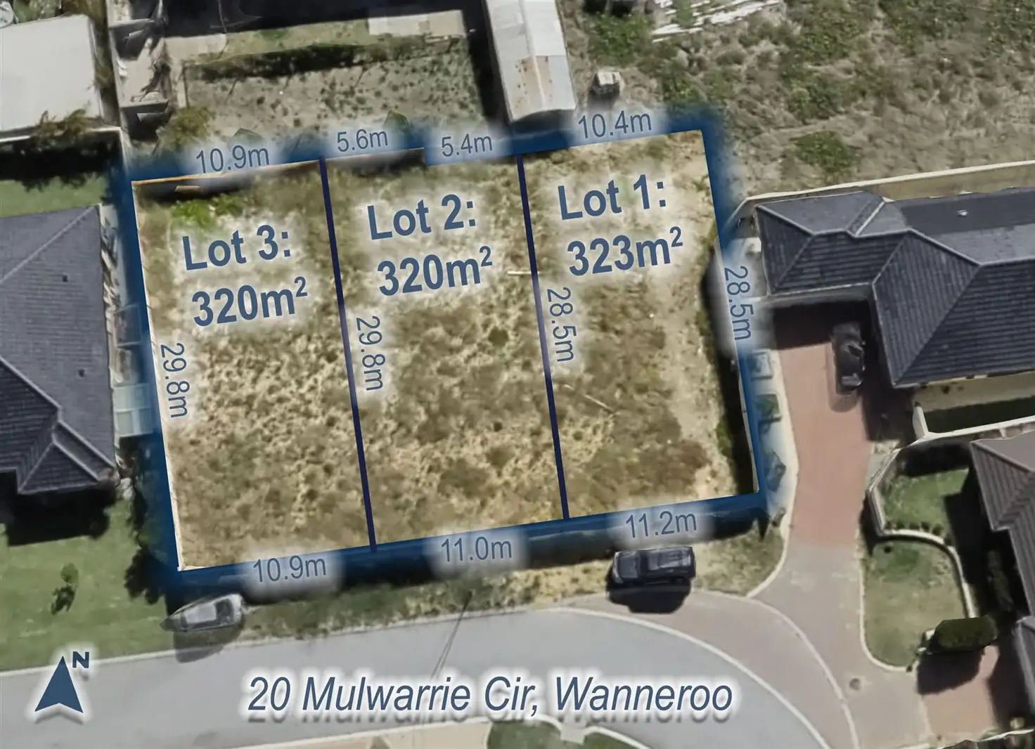 Main view of Homely land listing, Pro lot 1/20 Mulwarrie Circle, Wanneroo WA 6065