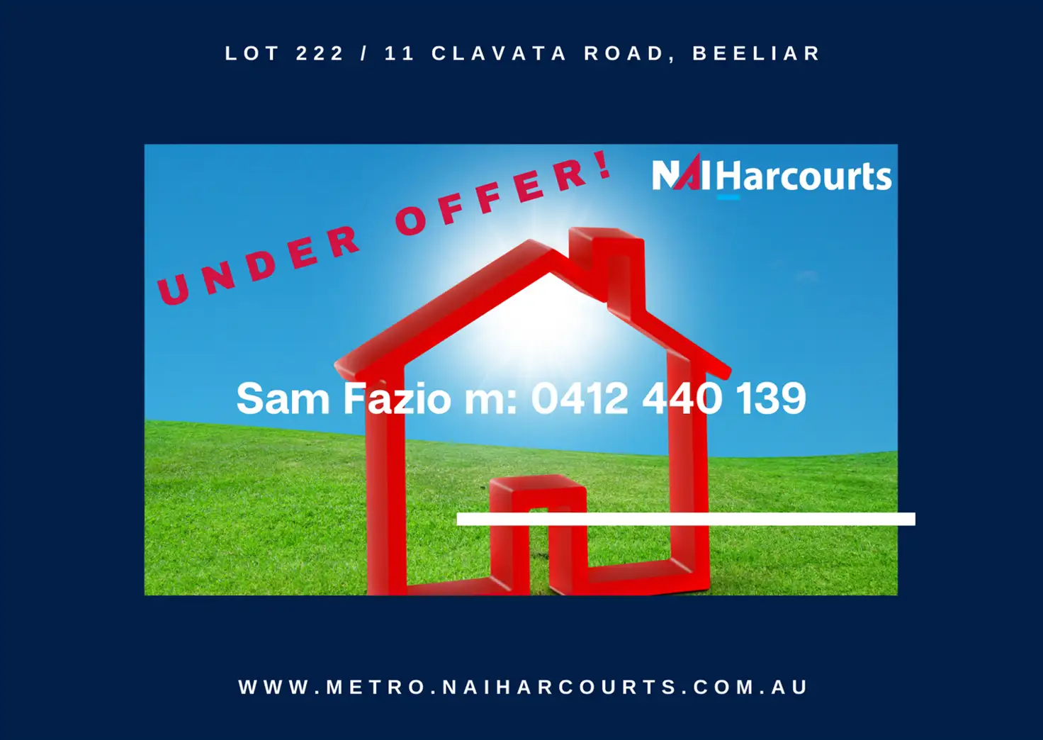 Main view of Homely land listing, Lot 222/11 Clavata Road, Beeliar WA 6164