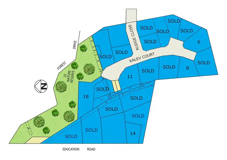 Third view of Homely land listing, Lot 8 Kalev Court (off Rudge Close), Happy Valley SA 5159