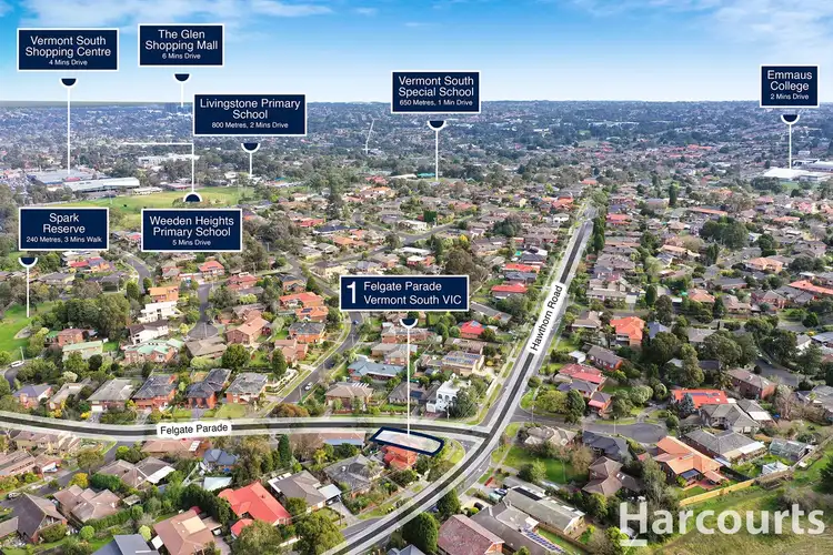 Third view of Homely house listing, 1 Felgate Parade, Vermont South VIC 3133