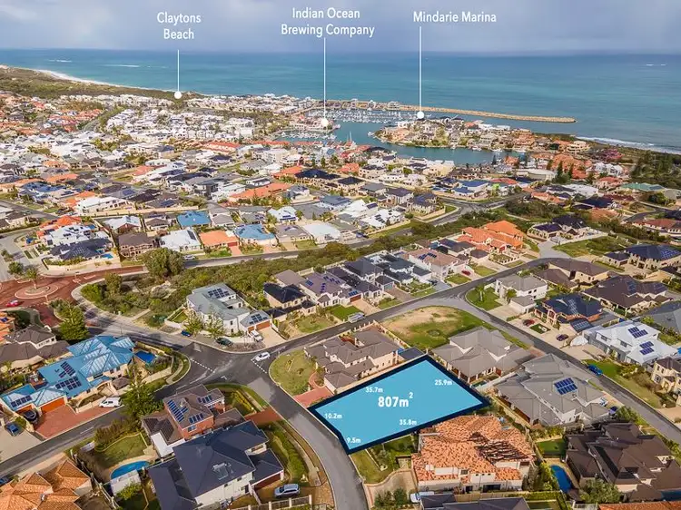 Second view of Homely land listing, 11 Baton Rouge Drive, Mindarie WA 6030