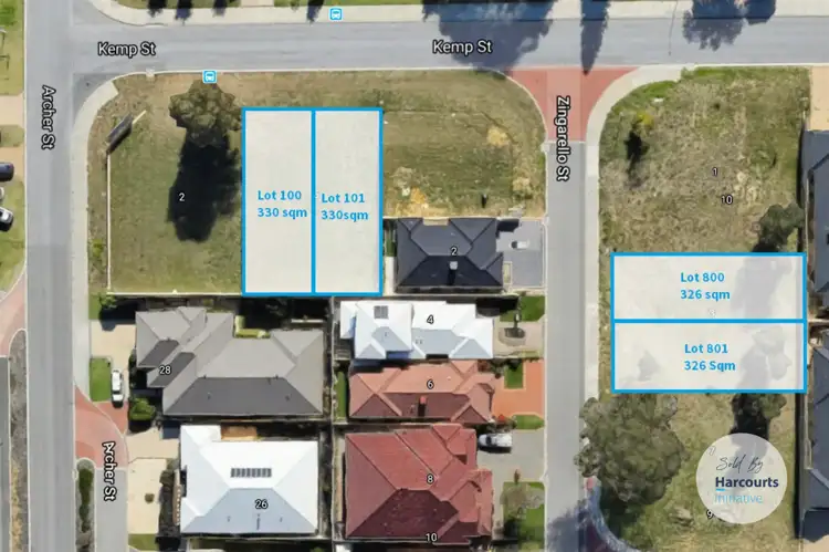 Main view of Homely land listing, Lot 100 Kemp Street, Pearsall WA 6065