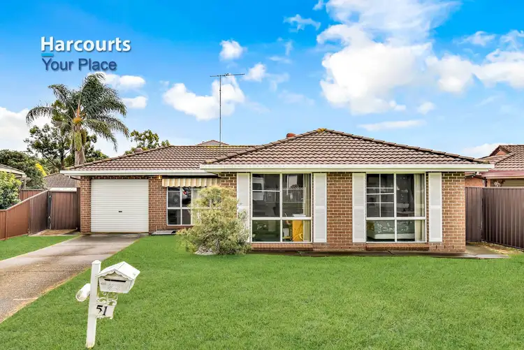 Main view of Homely house listing, 51 Aminta Crescent, Hassall Grove NSW 2761