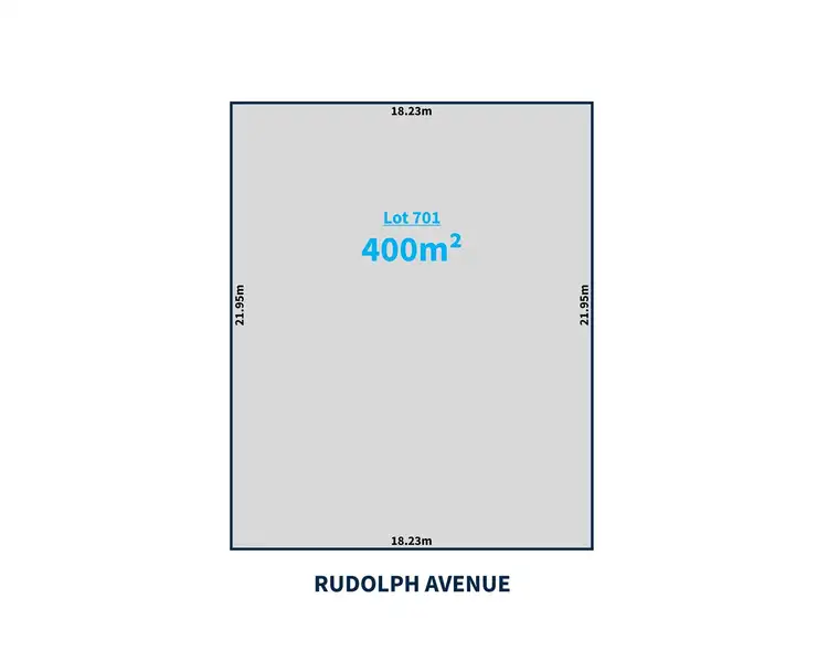 Main view of Homely land listing, Lot 701 Rudolph Avenue, Findon SA 5023