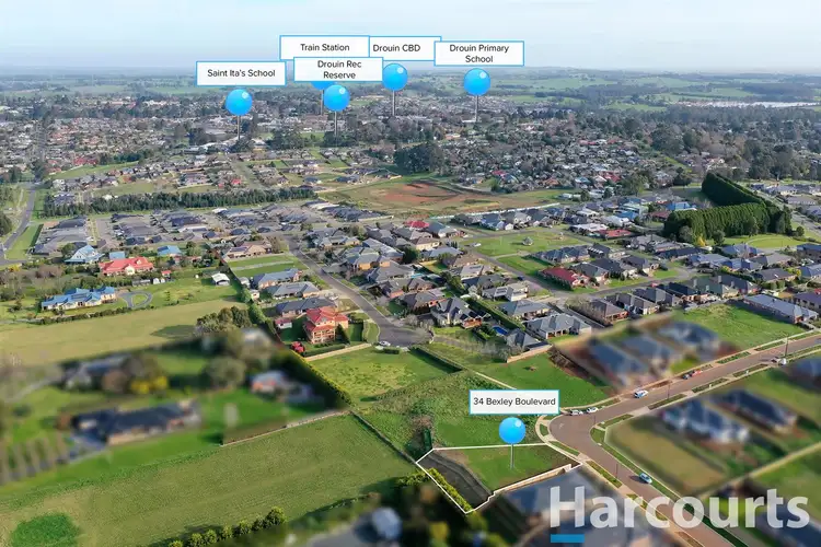 Third view of Homely land listing, 34 Bexley Boulevard, Drouin VIC 3818