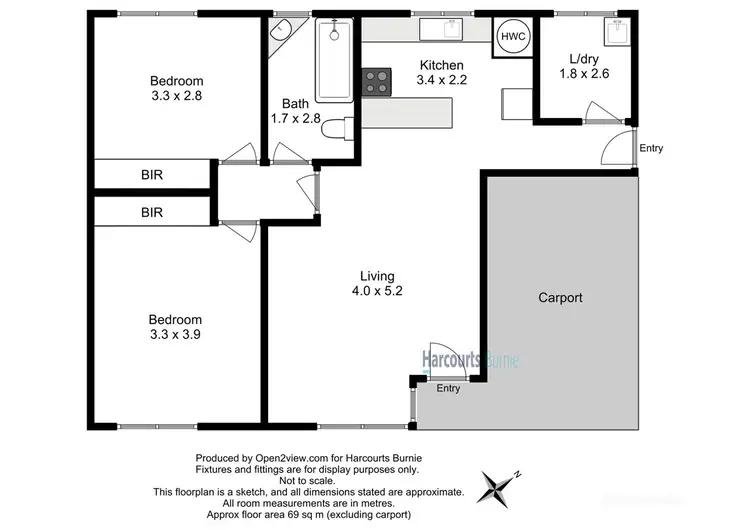 Second view of Homely unit listing, 1/21 Tattersall Street, Montello TAS 7320
