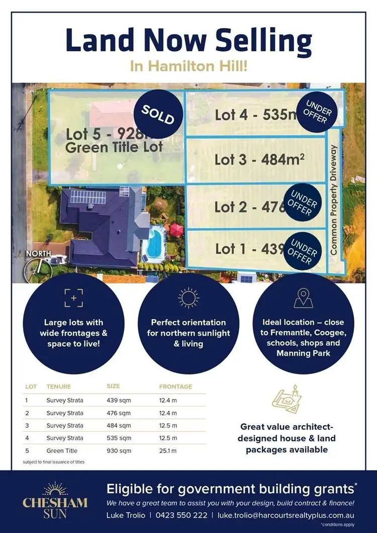 Second view of Homely land listing, Lot 3/10 Southend Road, Hamilton Hill WA 6163