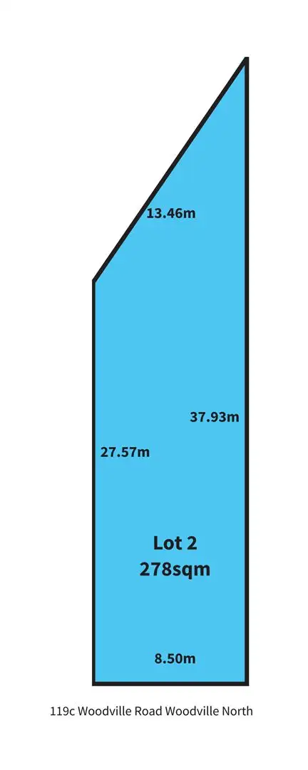 Main view of Homely land listing, lot 2, 119c Woodville Road, Woodville North SA 5012