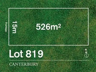 Main view of Homely land listing, Lot 819 Byron Drive, Drouin VIC 3818