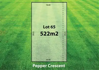 Lot 65 Pepper Crescent, Drouin VIC 3818