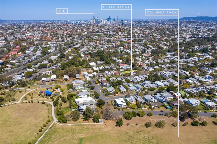 Second view of Homely land listing, 4 Fitzroy Street, Clayfield QLD 4011