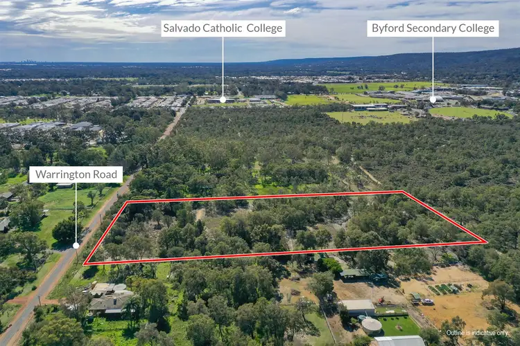 Main view of Homely land listing, Lot 45 Warrington Road, Byford WA 6122