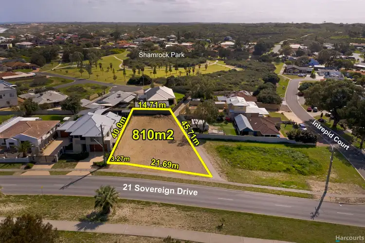 Third view of Homely land listing, 21 Sovereign Drive, Two Rocks WA 6037