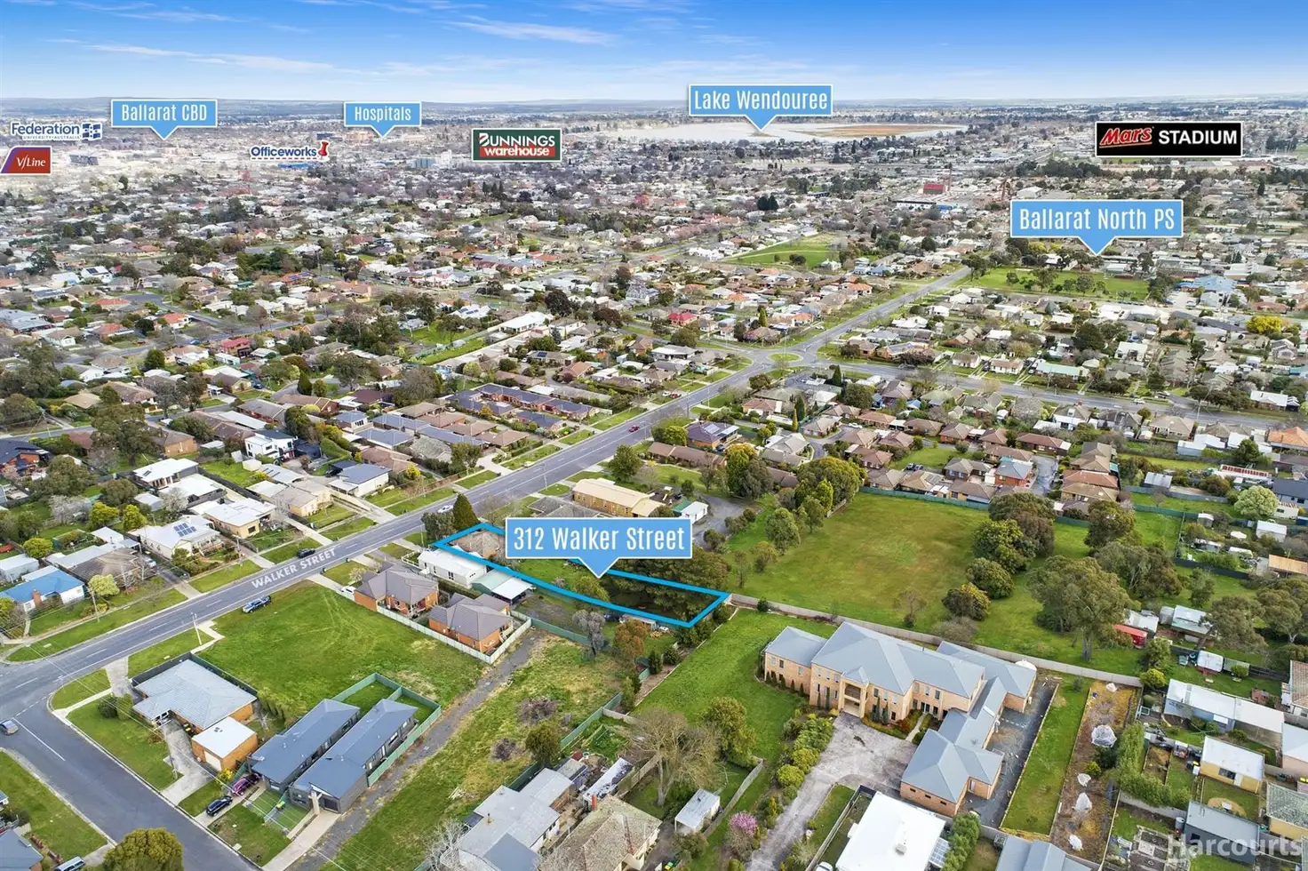 Main view of Homely house listing, 312 Walker Street, Ballarat North VIC 3350