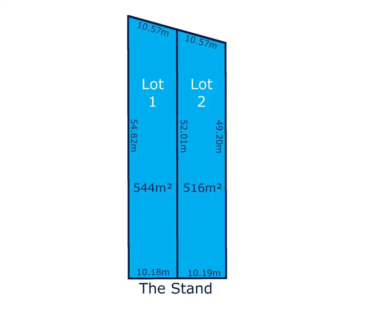 Main view of Homely land listing, Lot 1 & 2 69 The Strand, Reynella SA 5161