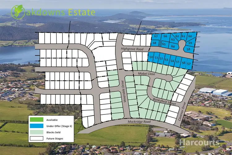 Lot 56 Stage 6 Oakdowns Estate, Rokeby TAS 7019