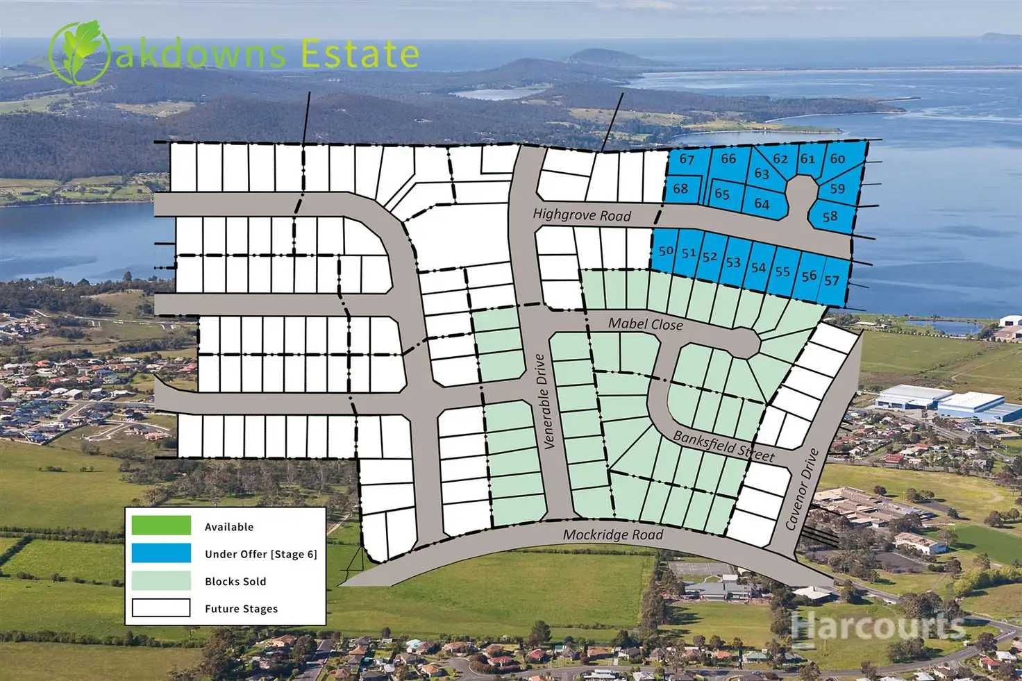 Main view of Homely land listing, Lot 67 Stage 6 Oakdowns Estate, Rokeby TAS 7019