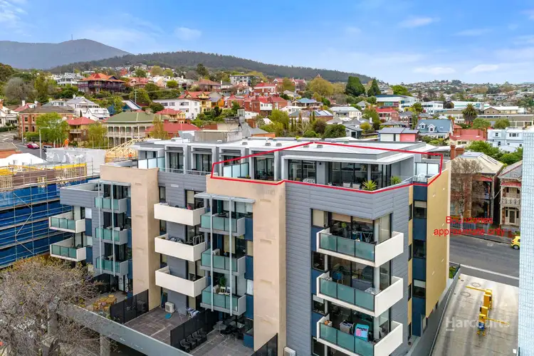 Third view of Homely apartment listing, 39/166 Bathurst Street, Hobart TAS 7000