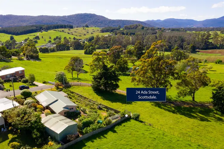 Second view of Homely house listing, 24 Ada Street, Scottsdale TAS 7260