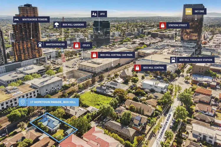 Second view of Homely house listing, 17 Hopetoun Parade, Box Hill VIC 3128