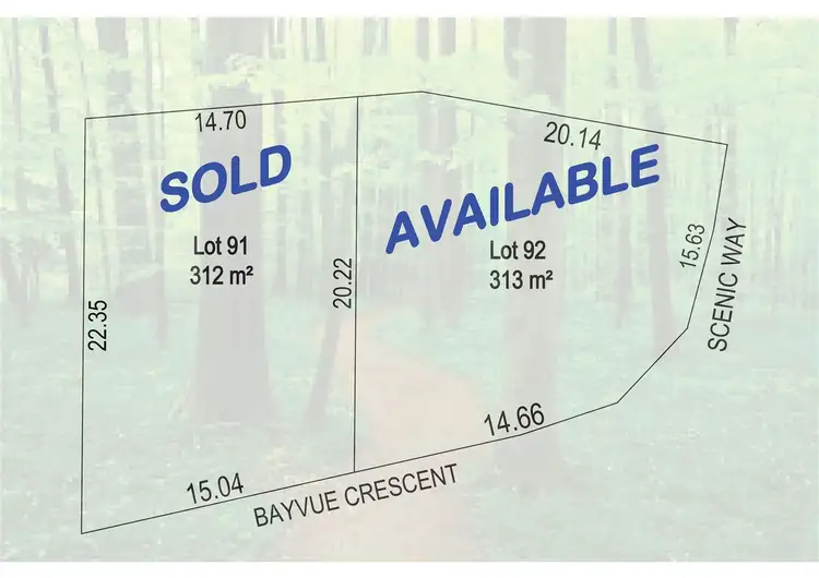 Main view of Homely land listing, Lot 92, 20 Scenic Way, Ridgehaven SA 5097